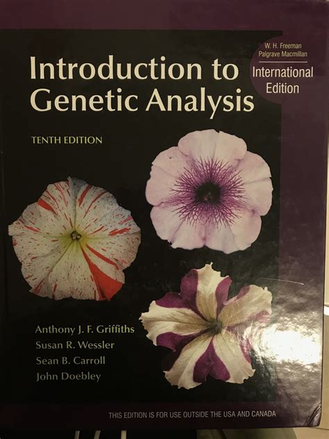 Read Online Introduction To Genetic Analysis 10Th 