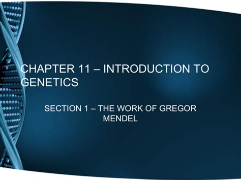 Full Download Introduction To Genetics Section 11 1 Answers 