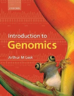 Read Online Introduction To Genomics Lesk Eusmap 