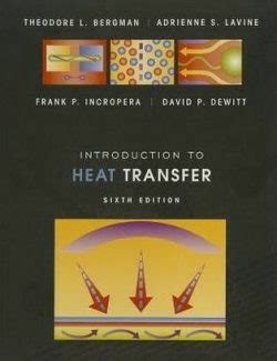 Full Download Introduction To Heat Transfer 6Th Edition Text Solution 