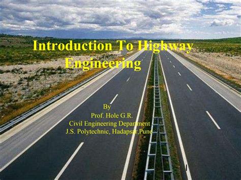 Download Introduction To Highway Engineering Cdeep Centre For 