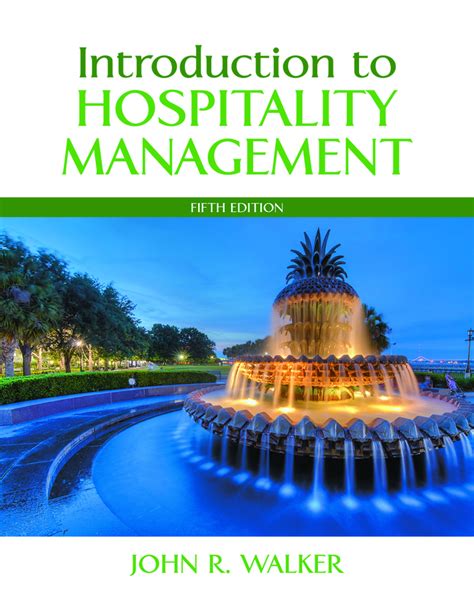 Read Introduction To Hospitality 5Th Edition 