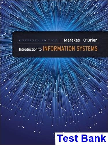 Download Introduction To Information Systems Marakas 16Th Edition 