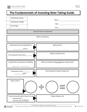 Download Introduction To Investing Note Taking Guide Answer Key 