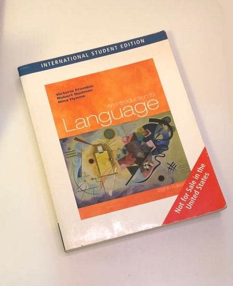 Read Introduction To Language 8Th Edition Victoria Fromkin 