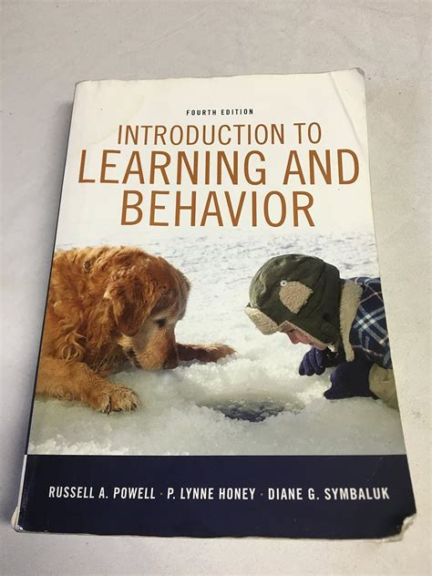 Download Introduction To Learning And Behavior By Russell Powell 