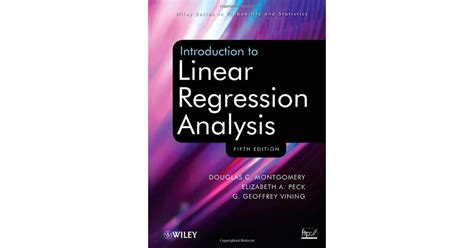 Read Introduction To Linear Regression Analysis 