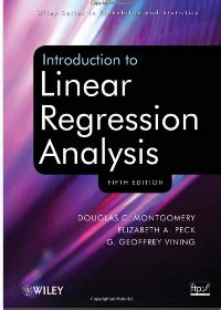 Download Introduction To Linear Regression Analysis 5Th Edition Solution Manual File Type Pdf 