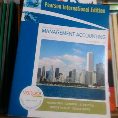 Full Download Introduction To Management Accounting 14Th Edition Answer Key 