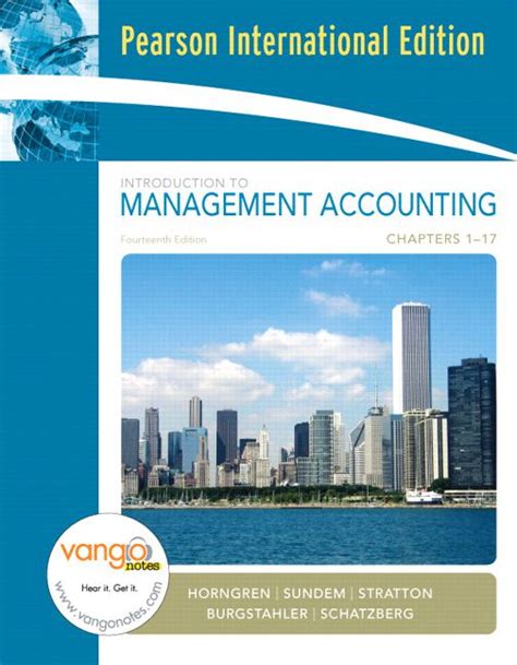 Download Introduction To Management Accounting Horngren 14Th Edition Solutions Manual 