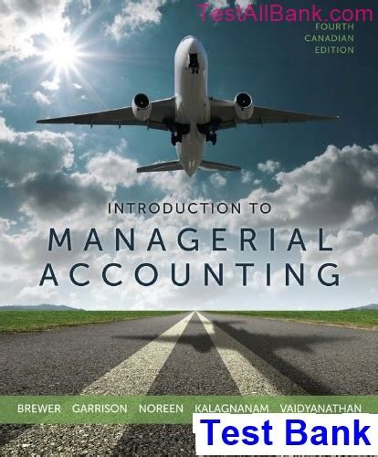 Download Introduction To Managerial Accounting 4Th Edition Brewer 