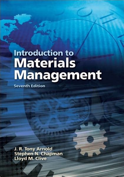 Read Introduction To Materials Management 7Th Edition Arnold 
