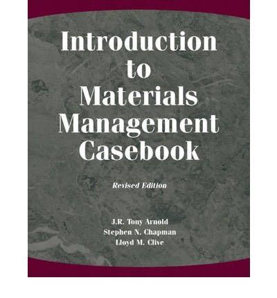 Download Introduction To Materials Management Casebook 