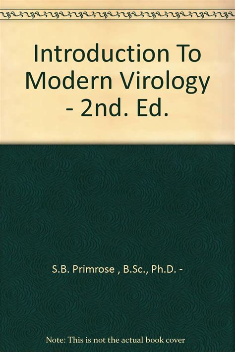 Read Introduction To Modern Virology 2Nd Ed 