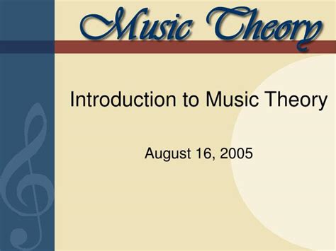 Read Introduction To Music Theory The Free Freeinfosociety 