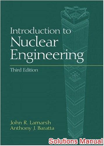 Read Introduction To Nuclear Engineering 3Rd Edition Solutions 