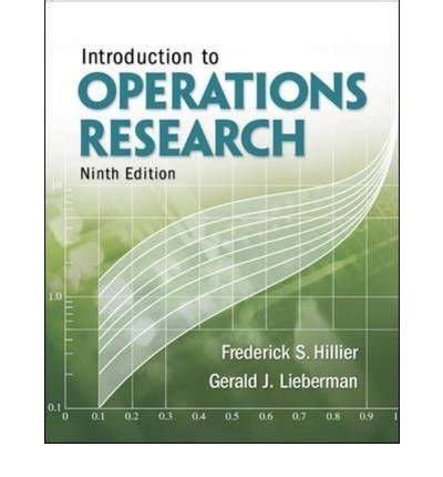 Read Introduction To Operations Research 9Th Edition Download 