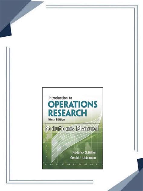 Read Introduction To Operations Research 9Th Edition Download 