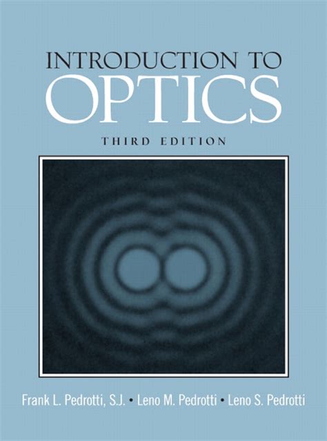 Download Introduction To Optics Frank L Pedrotti 