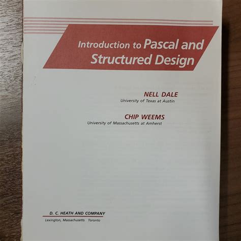 Download Introduction To Pascal And Structured Design 