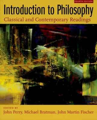 Full Download Introduction To Philosophy Classical And Contemporary Readings 