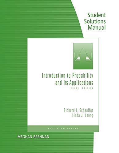 Read Introduction To Probability And Its Applications Solutions Manual 