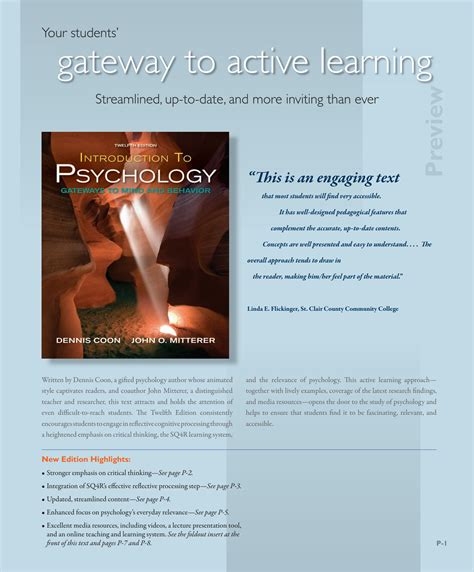 Read Online Introduction To Psychology Gateways Mind And Behavior 12Th Edition 