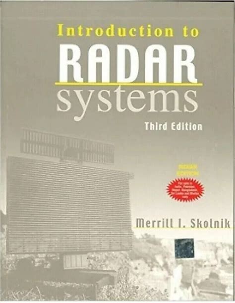 Full Download Introduction To Radar Systems By Skolnik Third Edition 