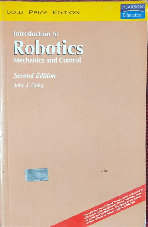 Read Online Introduction To Robotics Mechanics And Control 2Nd Edition 