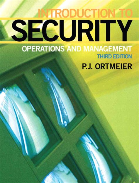 Download Introduction To Security Operations And Management 4Th Edition 