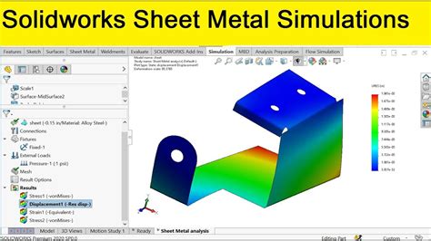 Full Download Introduction To Solidworks Sheet Metal 