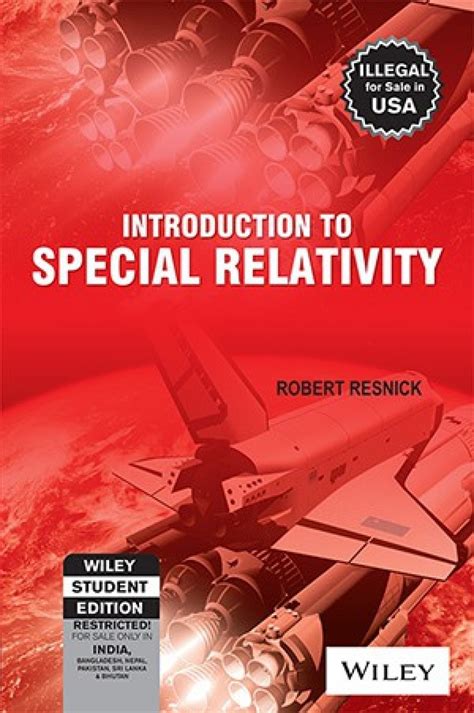 Read Introduction To Special Relativity Robert Resnick 