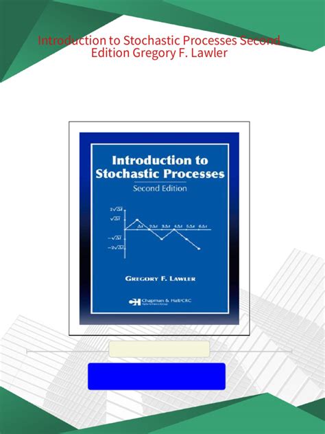 Read Online Introduction To Stochastic Processes Second Edition 