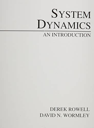 Download Introduction To System Dynamics Rowell Solution 