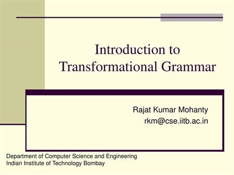 Read Introduction To Transformational Grammar Umass 