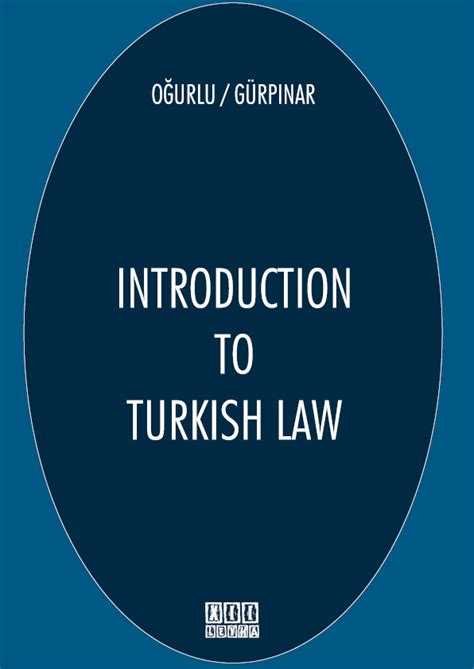 Read Introduction To Turkish Law 