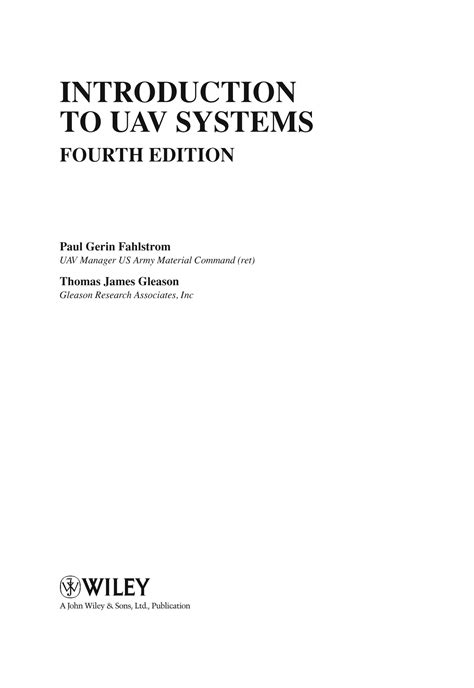 Download Introduction To Uav Systems 4Th Edition 