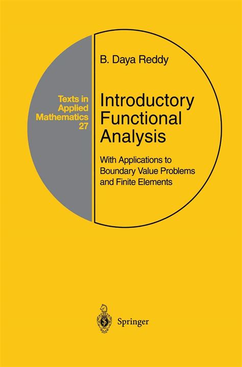 introductory functional analysis with