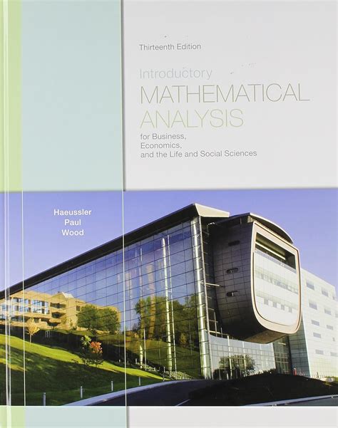 Introductory Mathematical Analysis 13th Edition Download