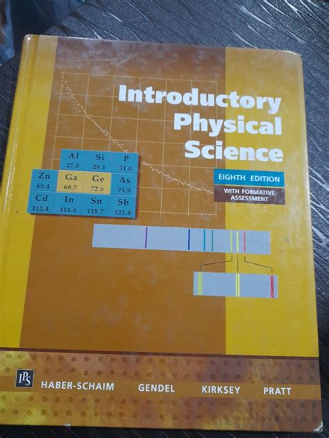 introductory physical science 8th edition answers
