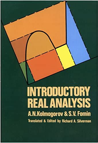 introductory real analysis dover books on mathemat