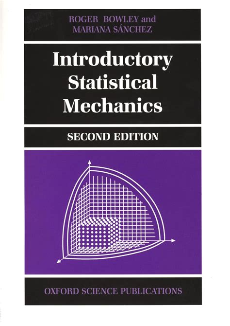 Introductory Statistical Mechanics Bowley Solution