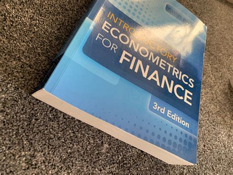 Read Introductory Econometrics For Finance Third Edition Chris 