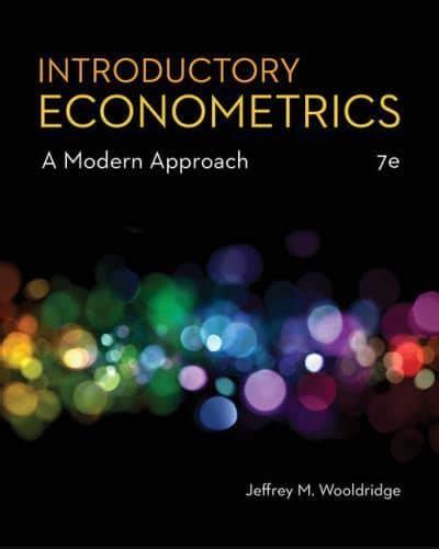 Read Online Introductory Econometrics Jeffrey Wooldridge Solutions 