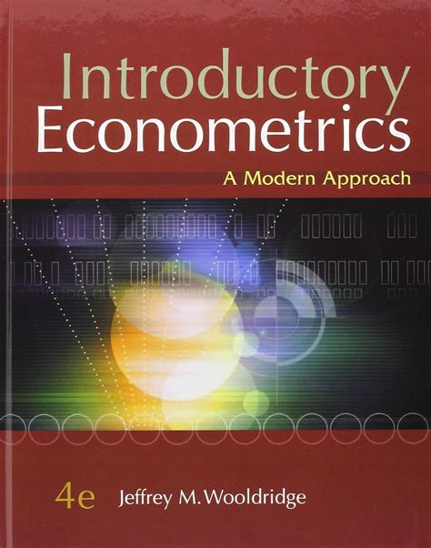 Read Online Introductory Econometrics Wooldridge 4Th Edition Amazon 