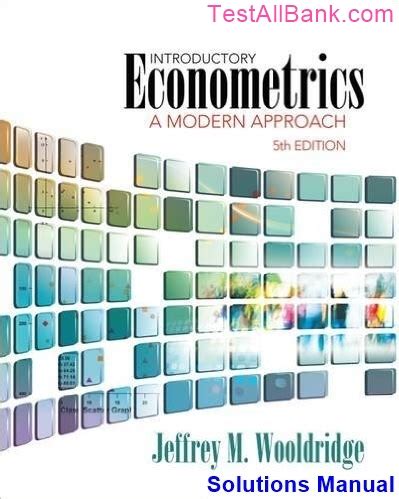 Download Introductory Econometrics Wooldridge 5Th Edition Solution 