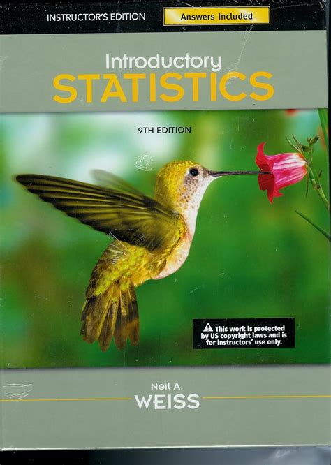 Full Download Introductory Statistics Weiss 9Th Edition Answers 