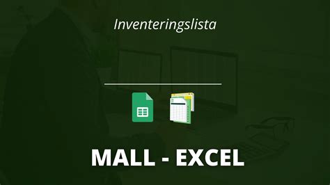 inventering mall excel
