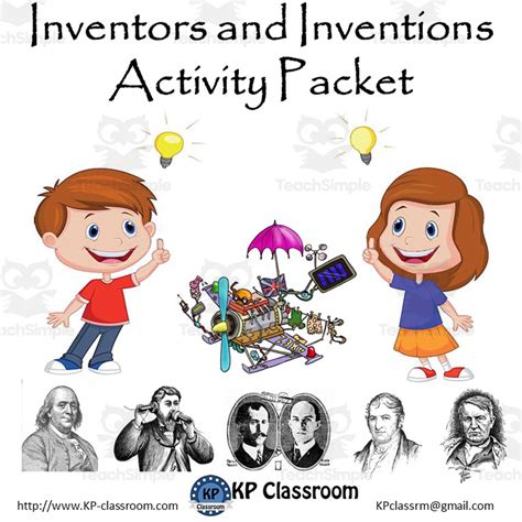 Inventors Amp Inventions Thehomeschoolmom Invention Activities For Elementary Students - Invention Activities For Elementary Students