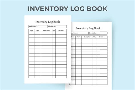 Inventory Record Logbook Inventory Log Book Record Sheet Large 85 Inches By 11 Inches Stock Movement Ledger Office Supplies Volume 5 Inventory Record Stock Ledger Book Series